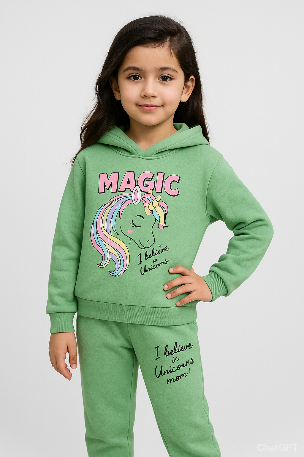Magic Unicorn Fleece Hoodie Tracksuit