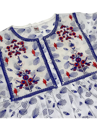 Multicolor Embroidered Frock