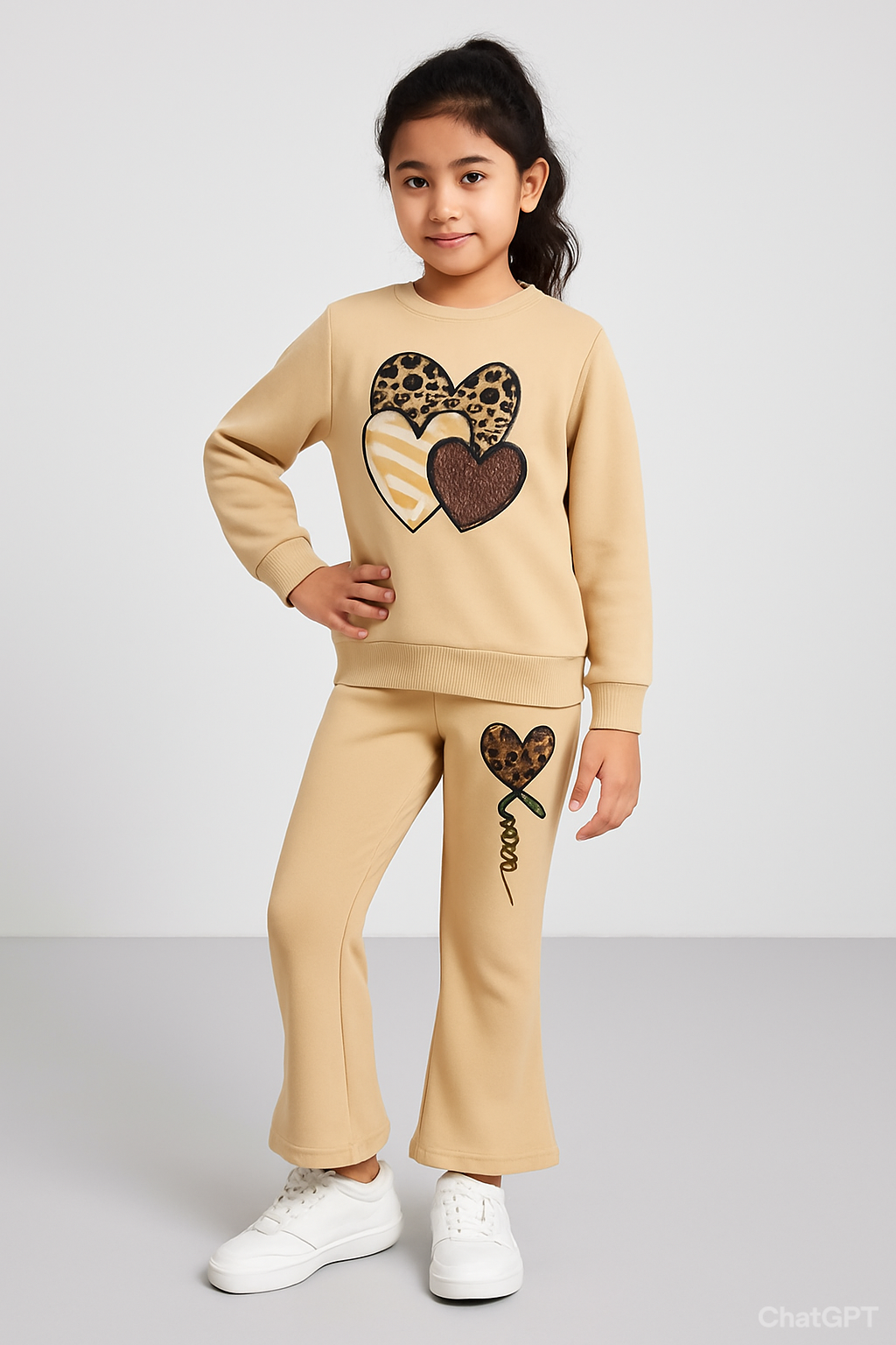 Love heart Winter sweatSuit