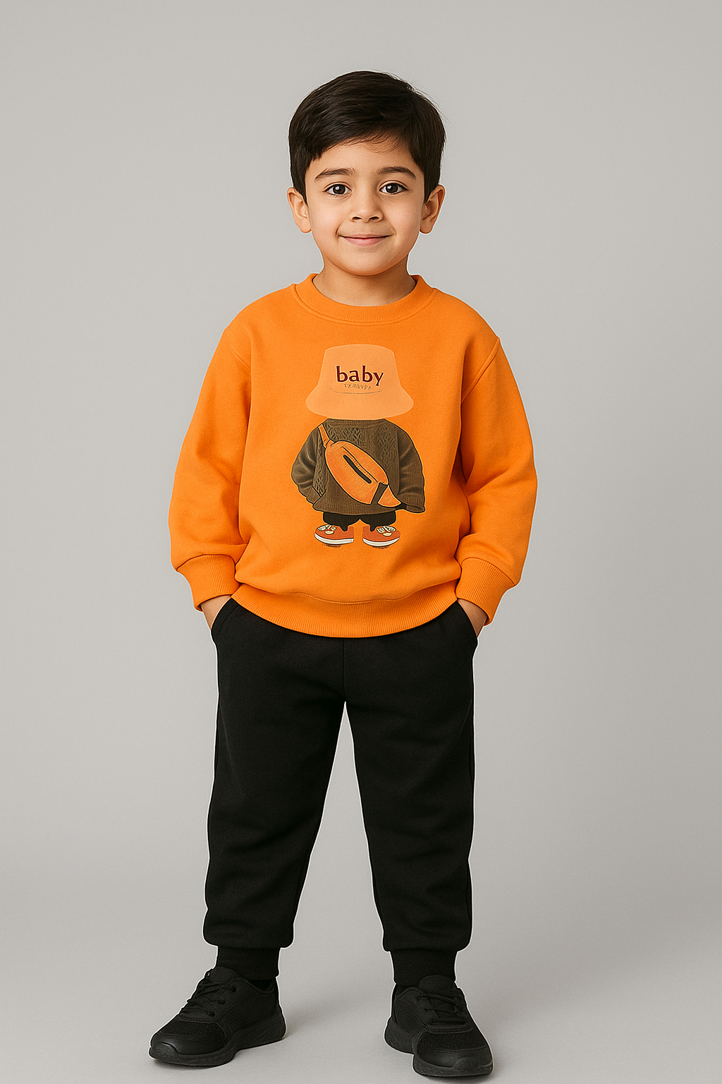 Baby Cap Fleece Tracksuit