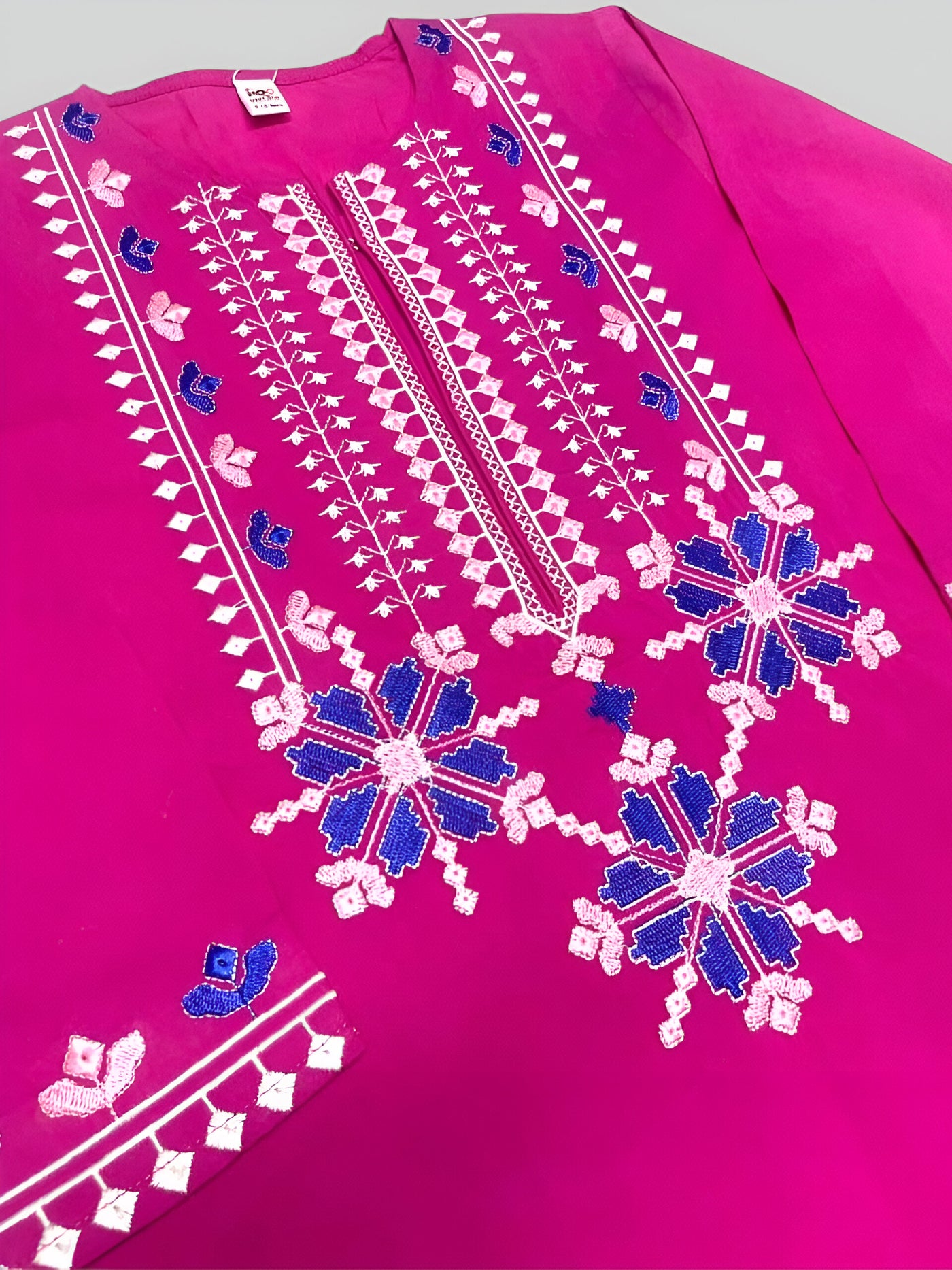 Embroidered Blossom Kurta Set