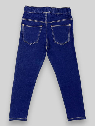 Navy Blue Stretch Denim Jogger Jeans Pant