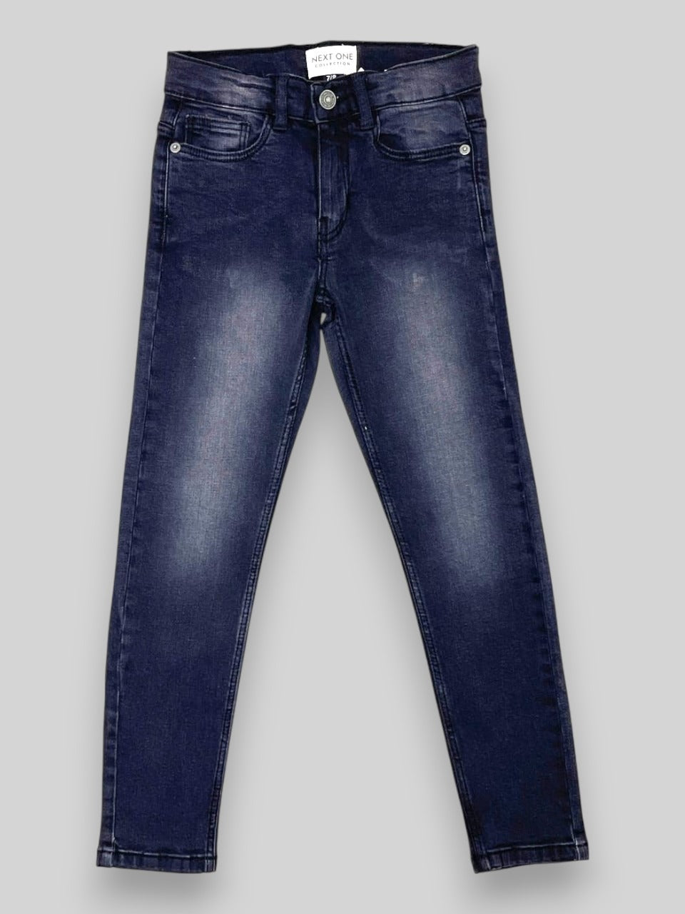 Dark Indigo Faded Slim Fit Jeans