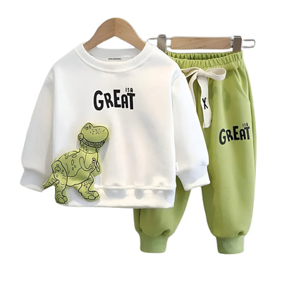 Great Dinosaur Fleece Tracksuit
