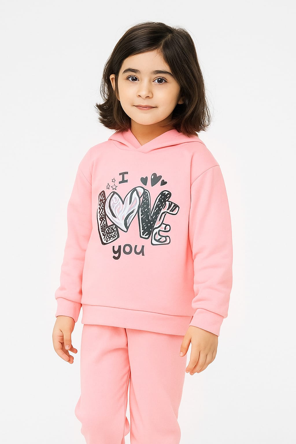 Love Baby Fleece Hoodie Tracksuit