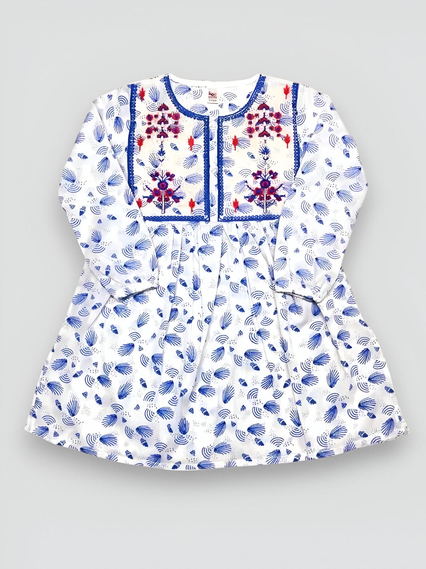 Multicolor Embroidered Frock