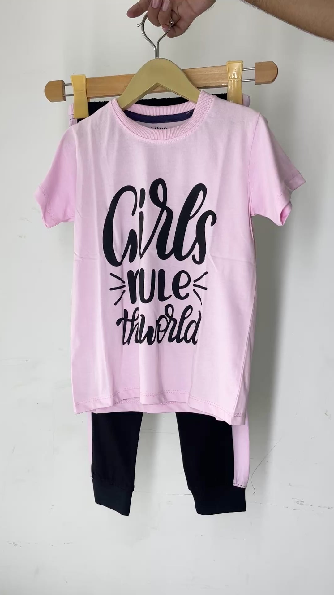 Girls Rule Trouser Tracksuit