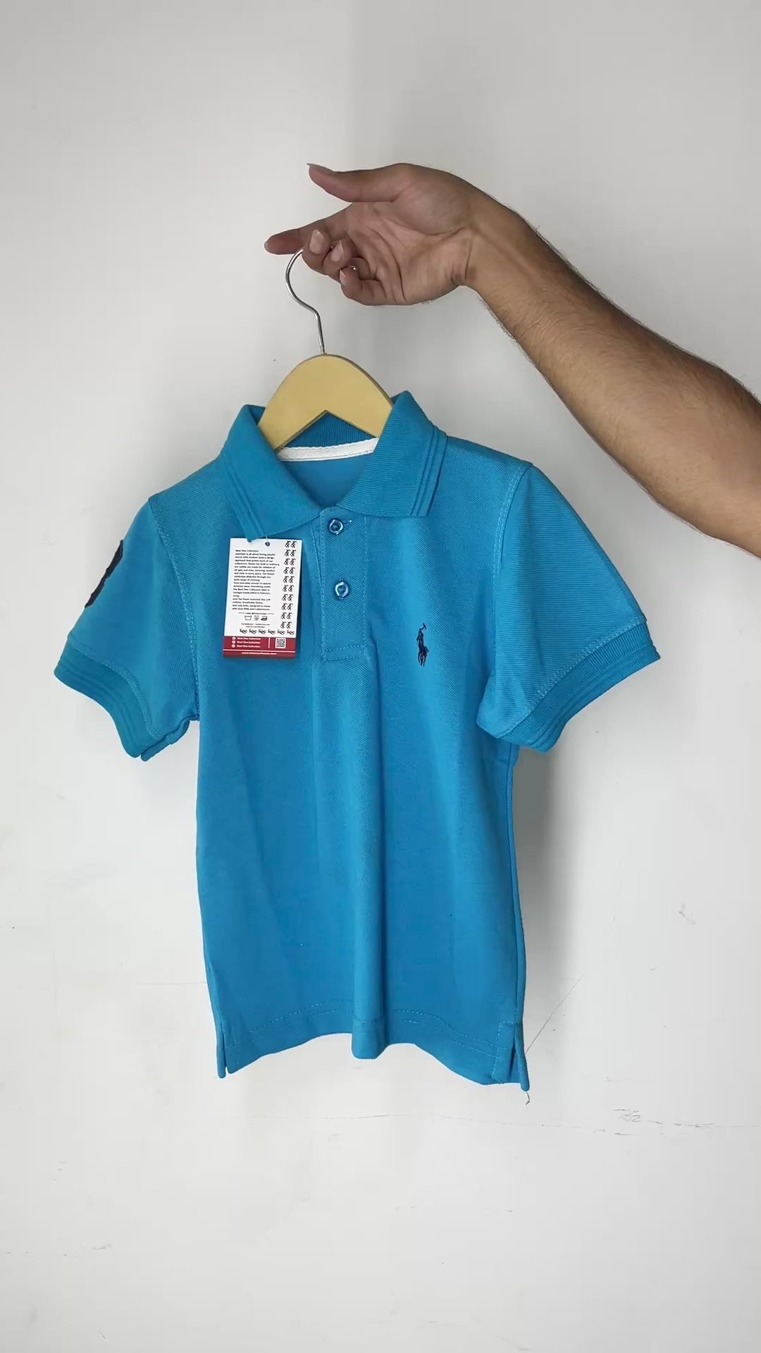 Kids Royal Blue Polo Shirt